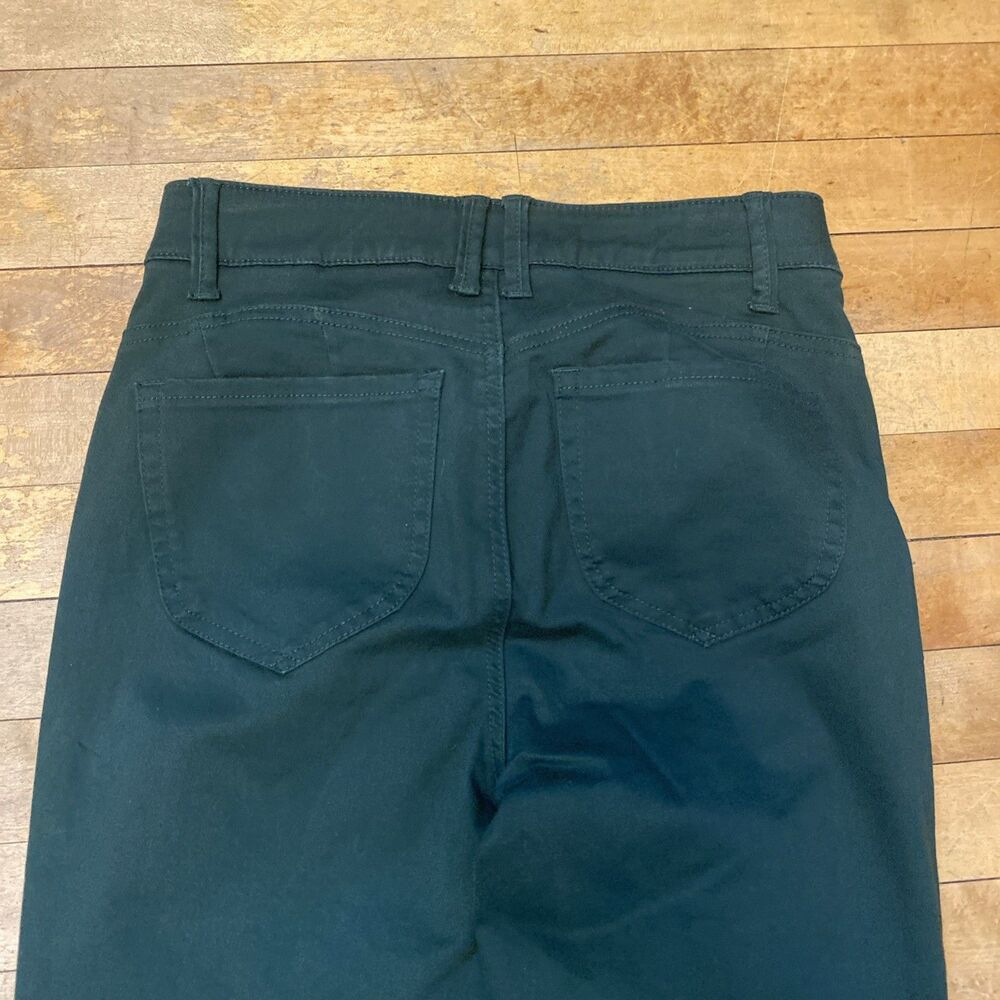 Draper James RSVP Pants Women’s Size 6 Stretch Forest Green Skinny - Picture 9 of 11